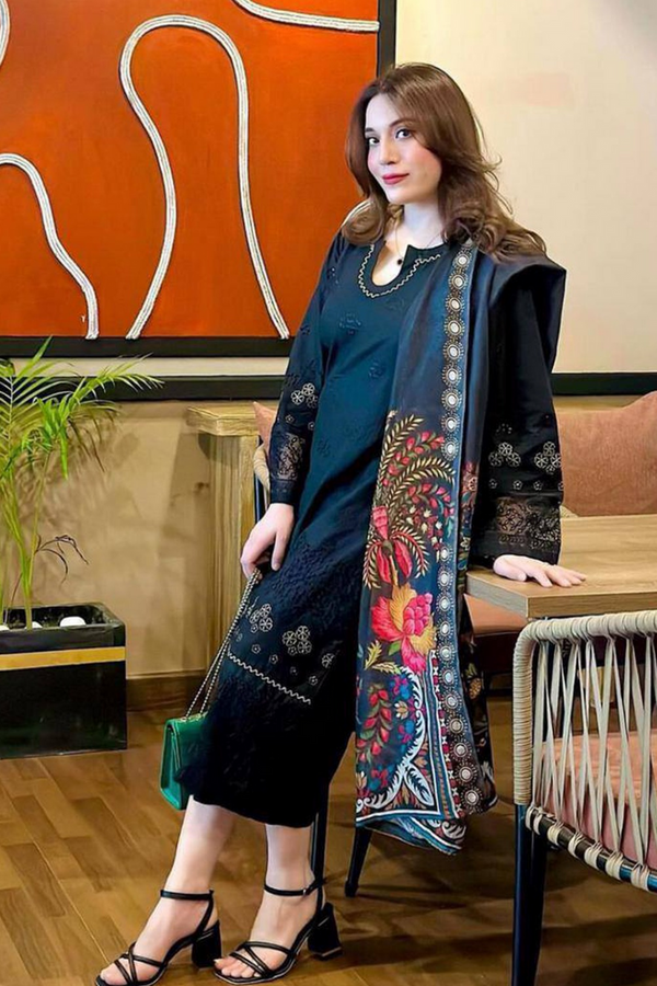 JZM-3PC LAWN EMBROIDERED UNSTICH