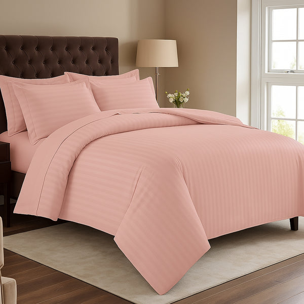 LEHRIYA BLUSH STRIPE – 3PC SET