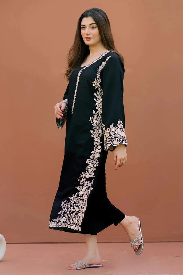 MR-2PC LAWN EMBROIDERED UNSTICH